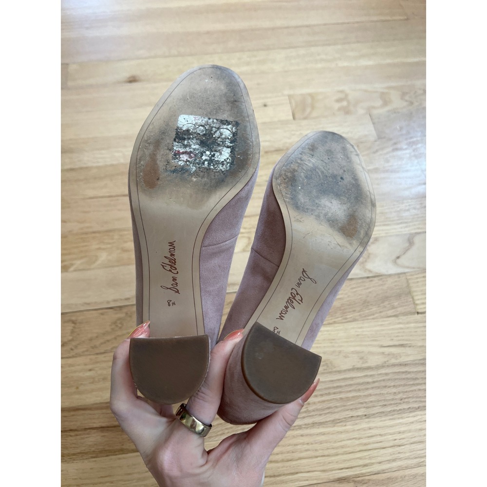 Sam Edelman Stillson Pumps Women 8.5 Dusty Rose - Picture 6 of 8
